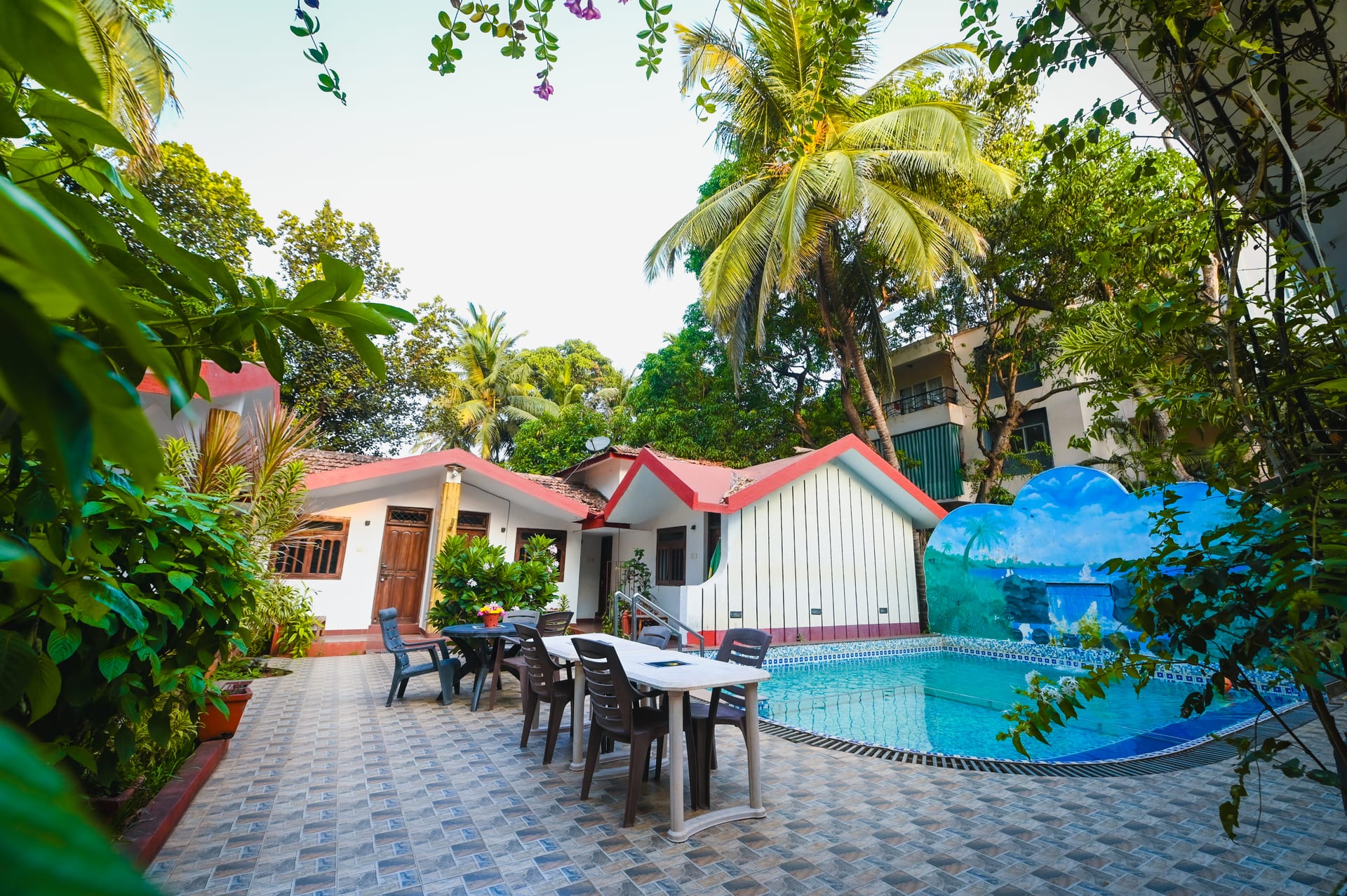 Harbor Court — 10 bedroom luxury bungalow in Vagator, North Goa