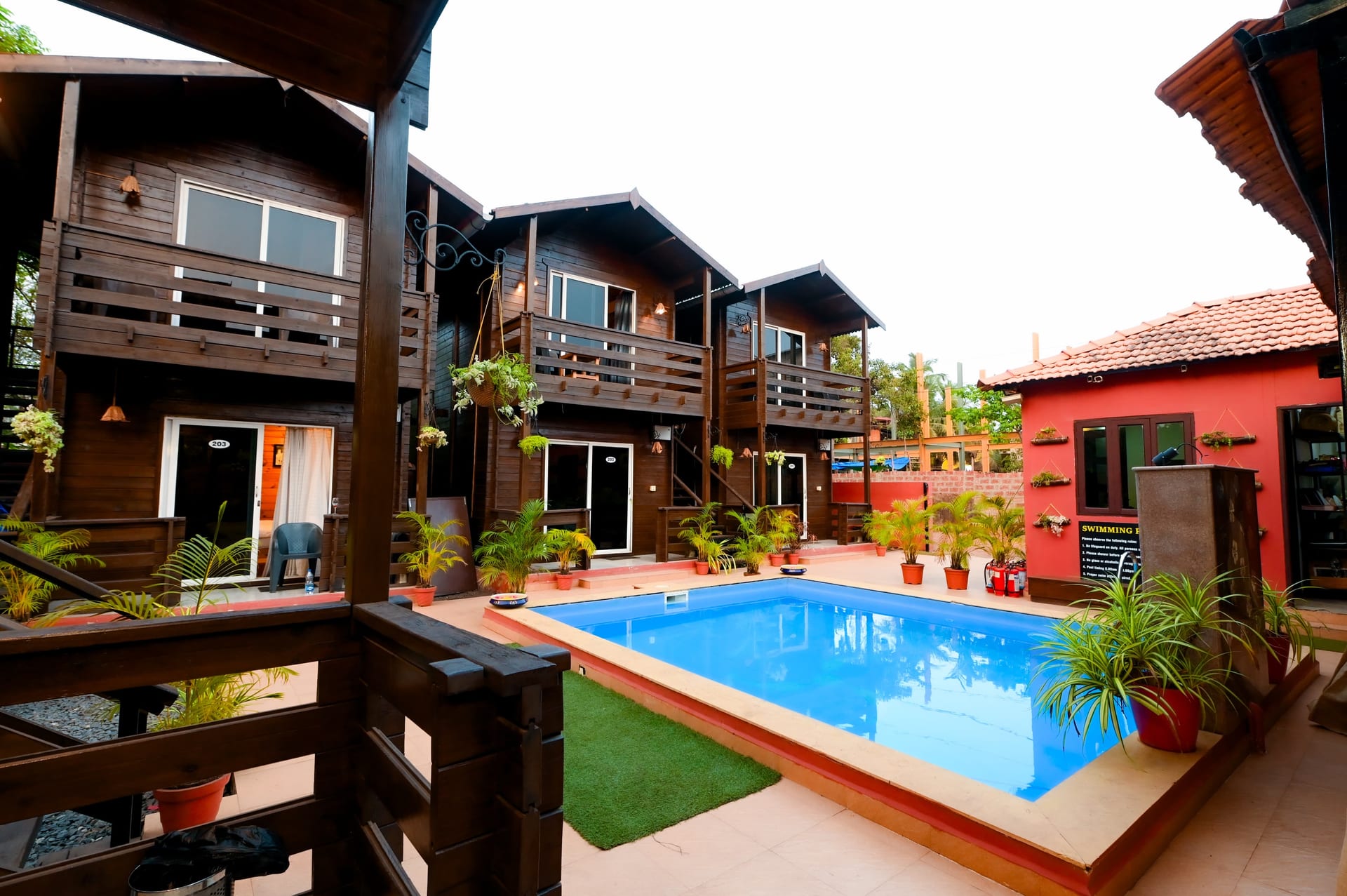 The Plix Resort - Morjim — 10 bedroom luxury bungalow in Morjim, North Goa