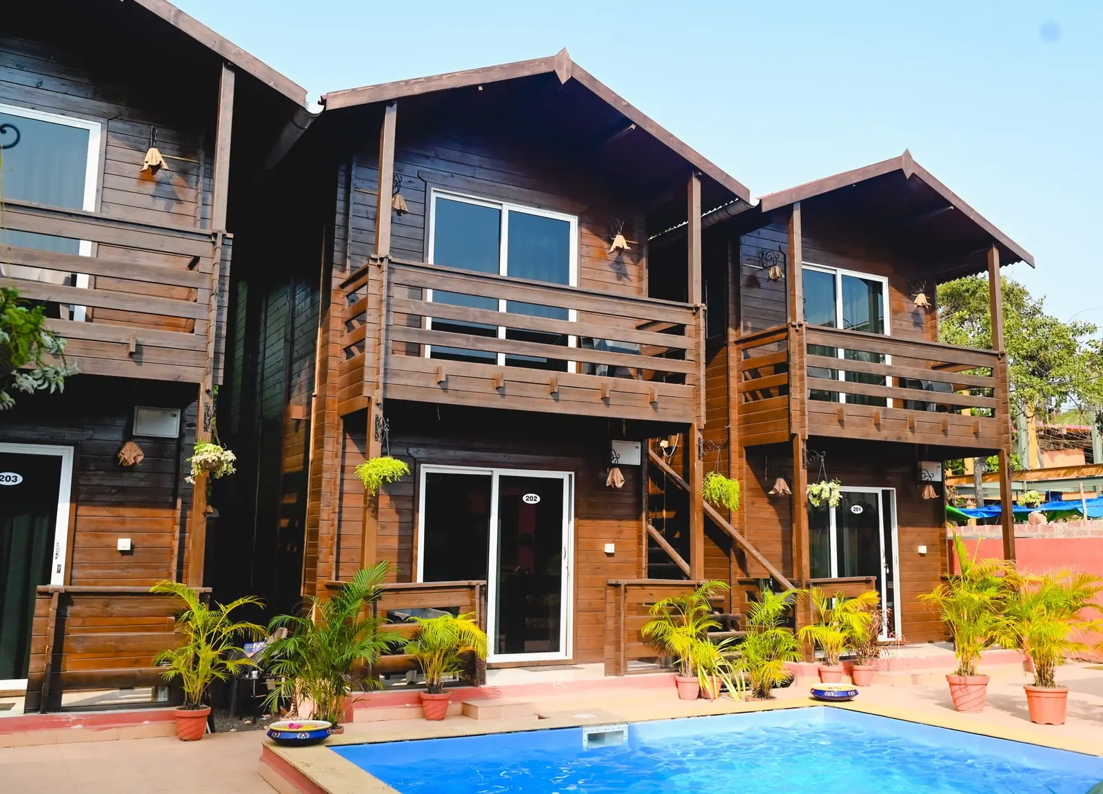 The Plix Resort - Morjim — 10 bedroom luxury bungalow in Morjim, North Goa