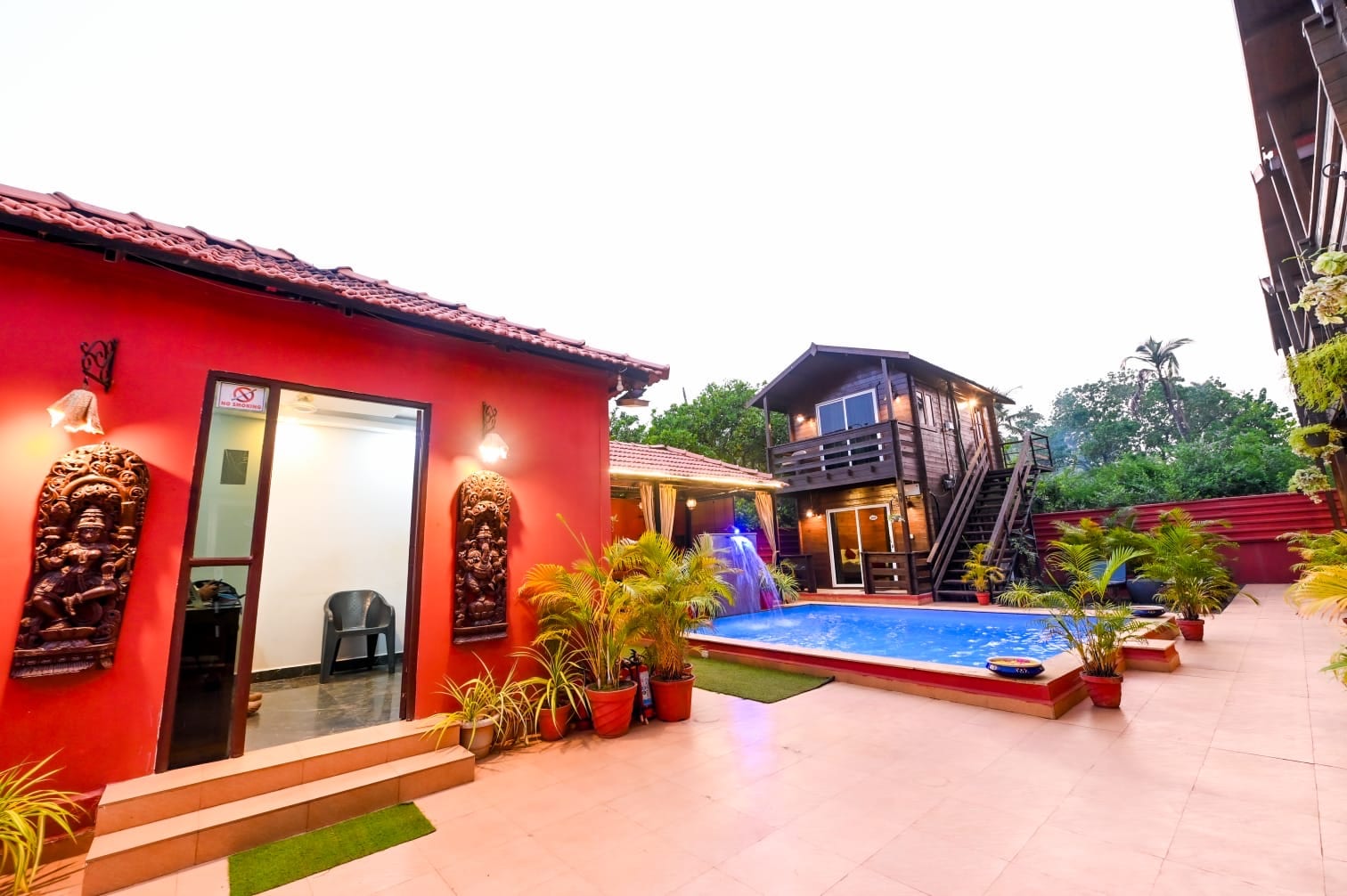 The Plix Resort - Morjim — 10 bedroom luxury bungalow in Morjim, North Goa