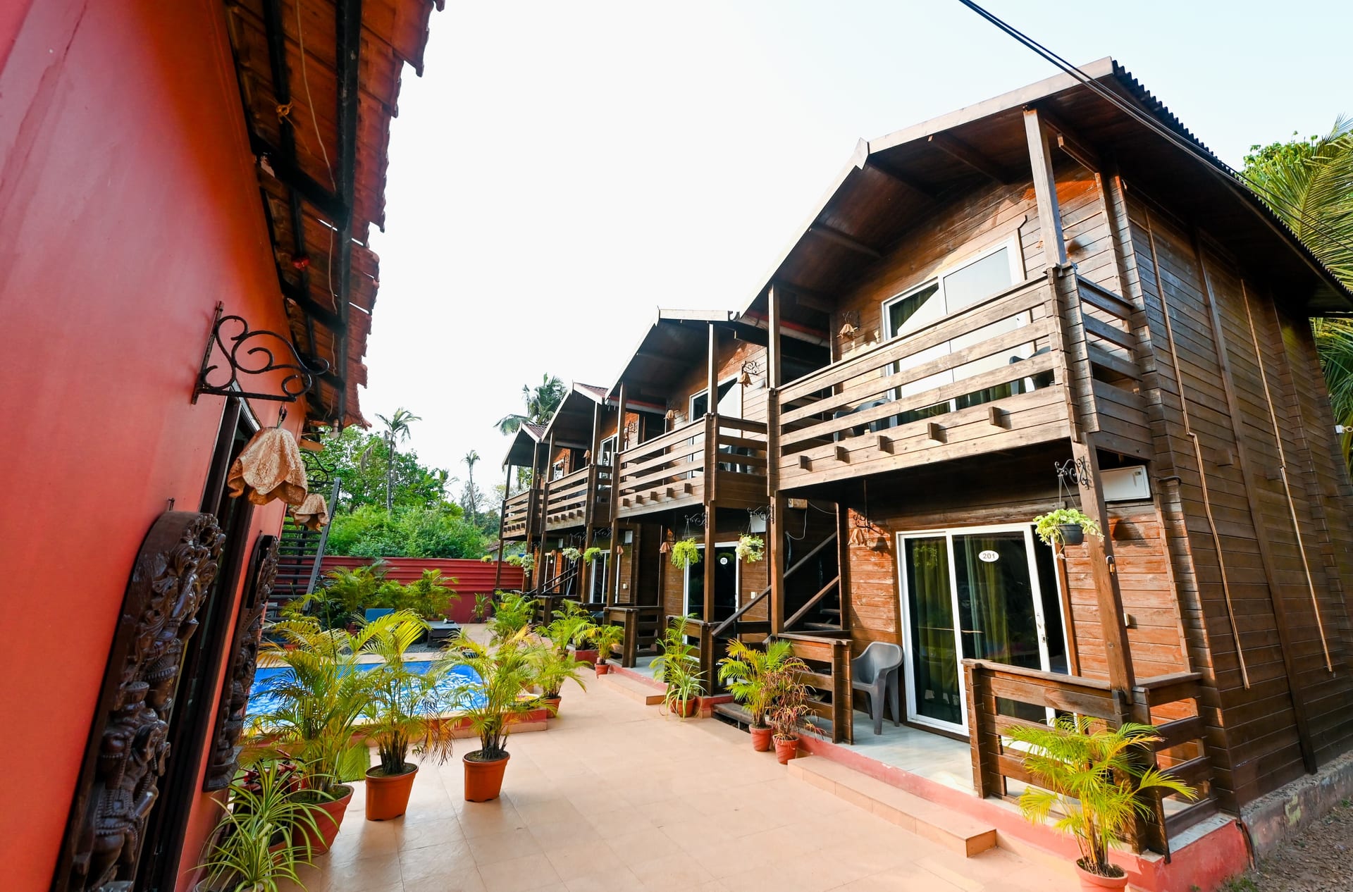 The Plix Resort - Morjim — 10 bedroom luxury bungalow in Morjim, North Goa