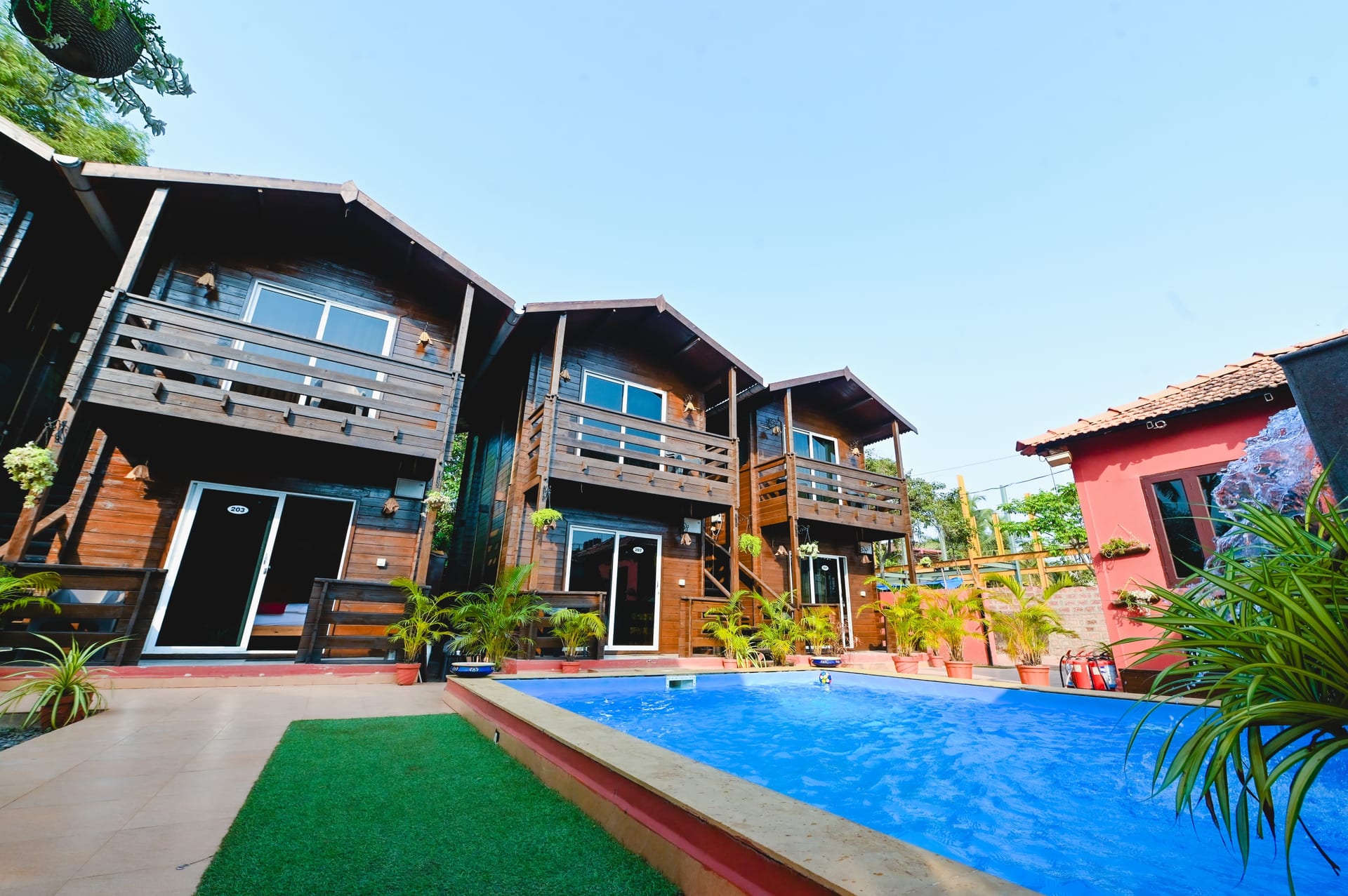 The Plix Resort - Morjim — 10 bedroom luxury bungalow in Morjim, North Goa