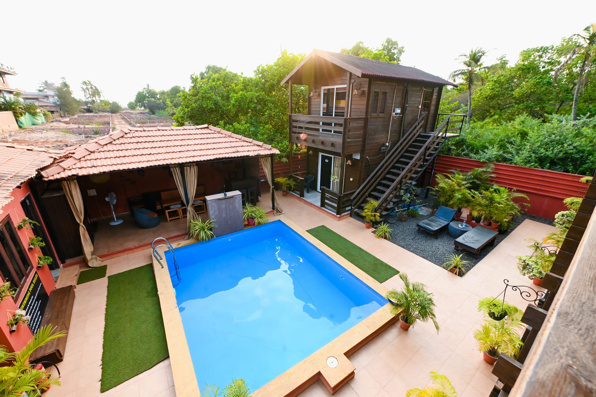 The Plix Resort - Morjim — 10 bedroom luxury bungalow in Morjim, North Goa