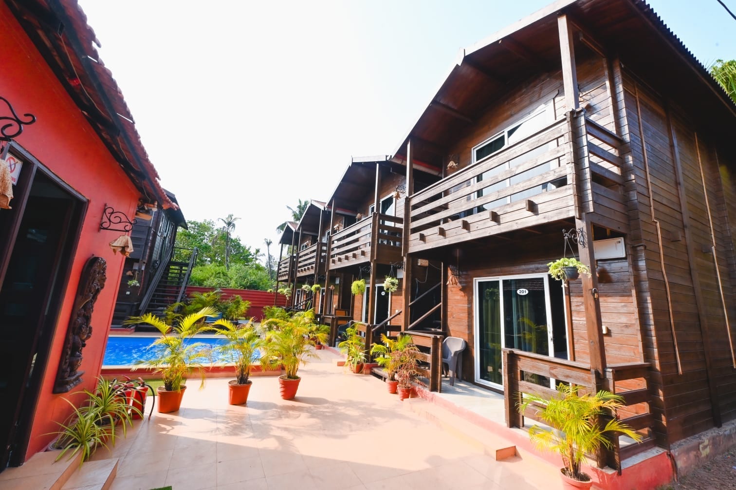 The Plix Resort - Morjim — 10 bedroom luxury bungalow in Morjim, North Goa