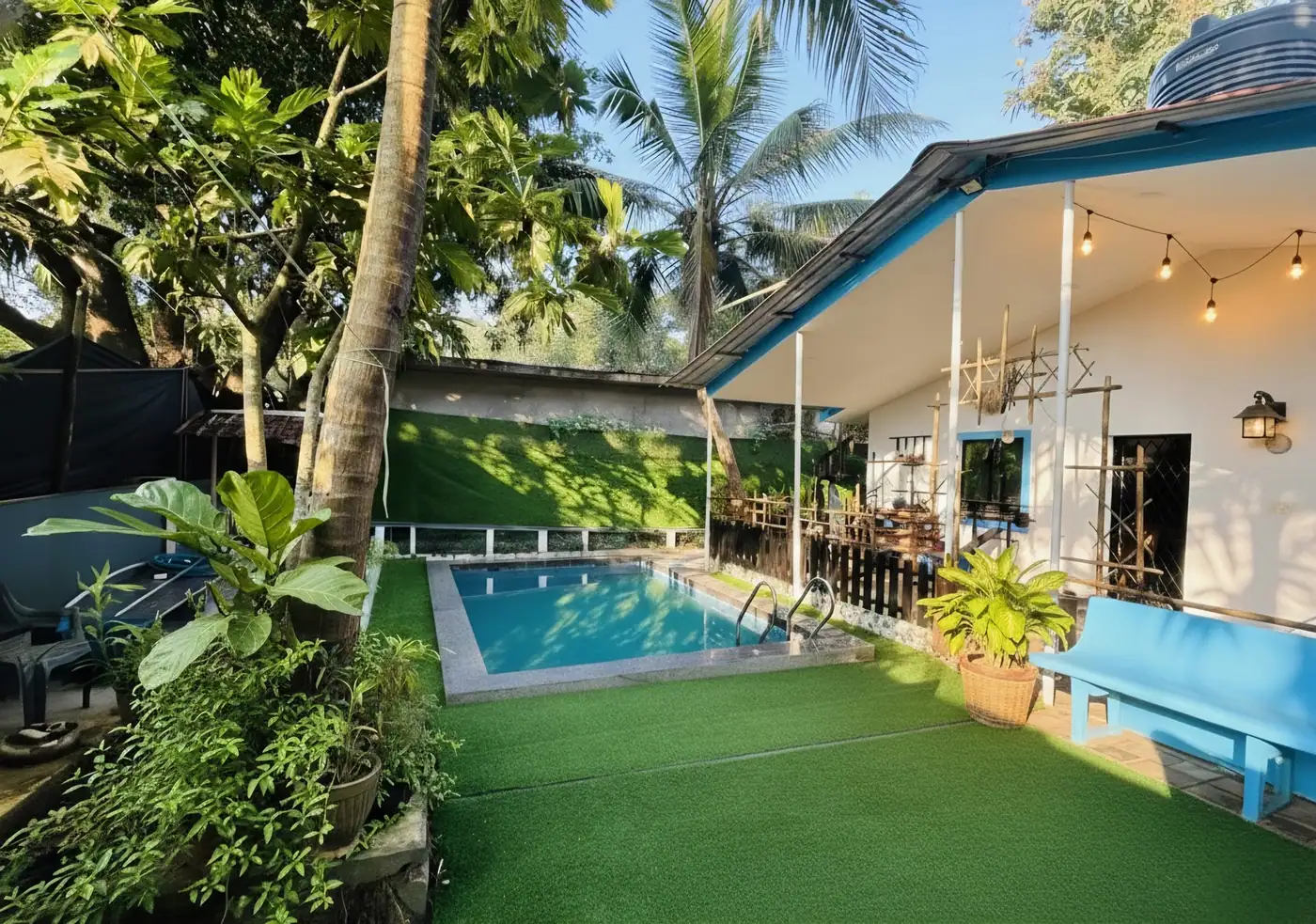 The Plix Villa — 3 bedroom luxury villa in Assagao, North Goa with private pool