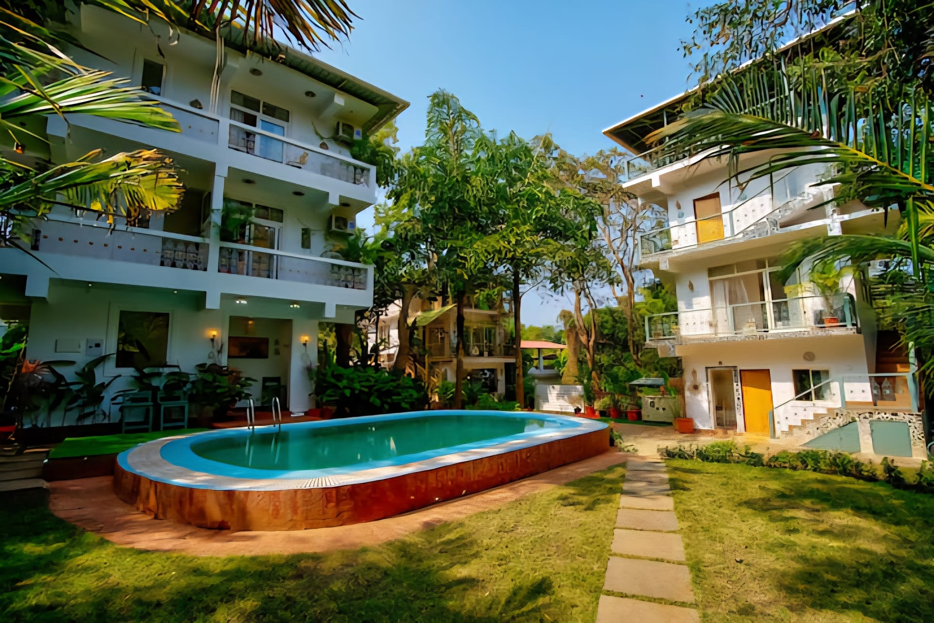 Villa Madera — 3 bedroom luxury villa in Anjuna, North Goa with private pool