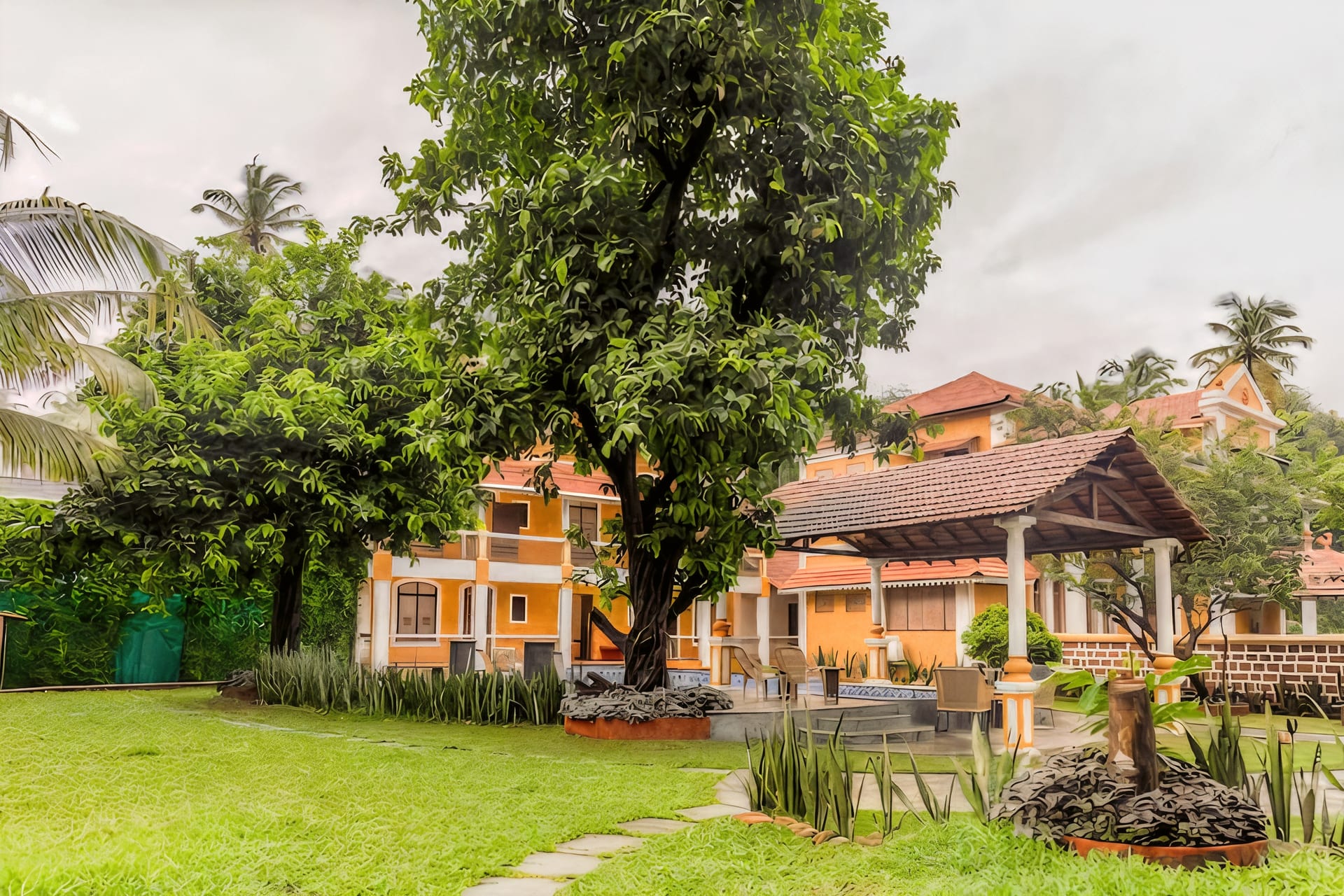 Vivenda Chico - 8 BHK Heritage Bungalow — 8 bedroom luxury bungalow in Candolim, North Goa